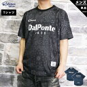 4/20-4/21 2日間限定ゲリラバーゲン ダウポンチ Tシャツ 上 メンズ dalponte 半袖 総柄 バックプリント ビッグロゴ Relaxar リラクシャー DPZRXG022| 大きいサイズ 有 スポーツウェア トレーニングウェア