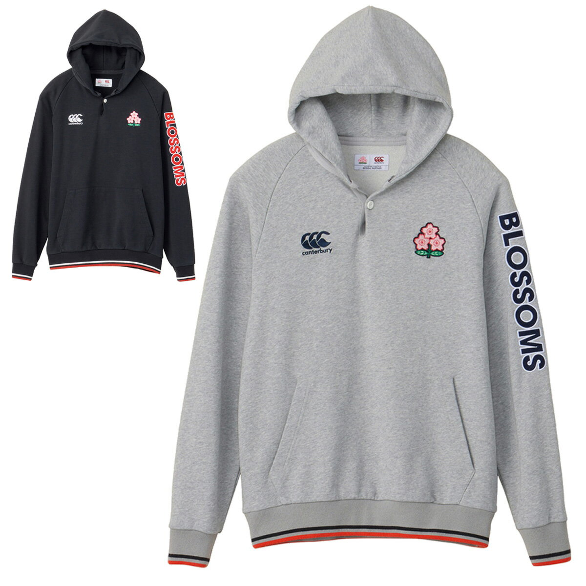 期間限定!最大3000円オフクーポン有! カンタベリー パーカー ブランド メンズ スウェット 日本代表 裏毛 フーディ プルオーバー CANTERBURY ス...