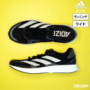 5/3-5/5 3日間限定ゲリラバーゲン アディダス ADIZERO RC 4 WIDE アディゼロ スニーカー ユニセックス adidas ワイド シューズ ランニング 幅広設計 GX1418 黒 ブラック|