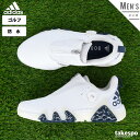 4/1-4/2 2日間限定ゲリラバーゲン 送料無料 アディダスゴルフ ゴルフシューズ adidas Golf 防水 スパイクレス コードカオス22 BOA LVL63 WHT あす楽| 大きいサイズ 有 その1