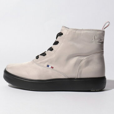 送料無料 新作 ルコック スニーカー レディース le coq sportif シューズ カジュアル ハイカット レインブーツ 防水 テルナ III MID R QL3TJD30EB LGY|かわいい 大きいサイズ 有 ゴルフ スポーツ おしゃれ ブランド