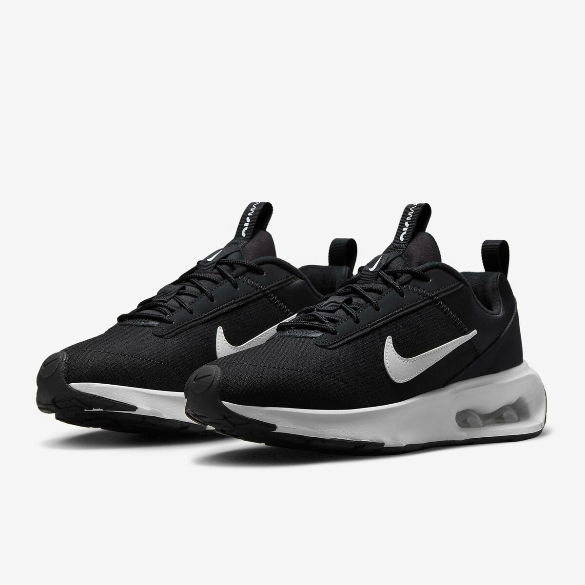 ナイキ エア マックス INTRLK ライト 新作 シューズ レディース NIKE カジュアル 通学 Air Max スニーカー DX3705001 黒 ブラック| ウィメンズ かわいい 大きいサイズ 有