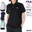 5/7限定ゲリラバーゲン SALE セール フィラ ポロシャツ 上 レディース FILA 半袖 吸汗速乾 ドライ UVカ..