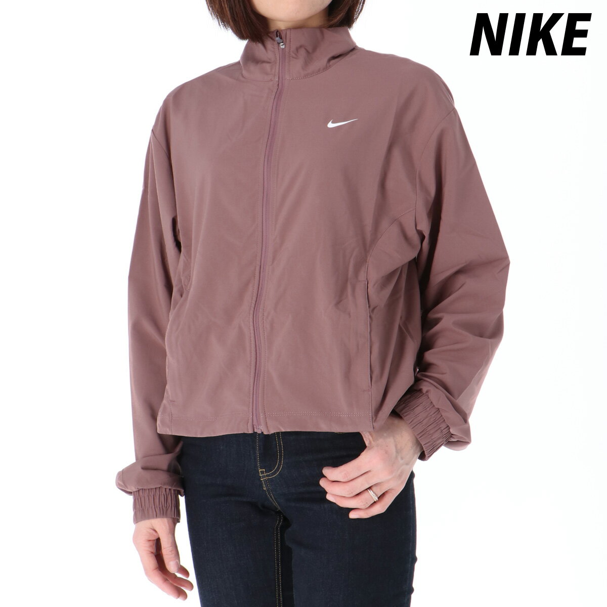 1/25-1/28 4日間限定ゲリラバーゲン 送料無料 ナイキ ウインドジャケット 上 レディース NIKE フルジップ ナイキ ウィメンズ ワン ウーブン ジャケット FB5016 あす楽| ウィメンズ ウーブン woven かわいい 大きいサイズ 有 トップス ウォーキング ウェア