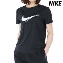 ナイキ Tシャツ レディース 半袖 吸汗 速乾 ドライ ワン スウッシュ 黒 ブラック NIKE HJ2205 ウィメンズ かわいい 大きいサイズ 有 トップス...