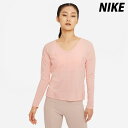 SALE セール ナイキ 長袖Tシャツ 上 レディース NIKE 長袖 ヨガ 薄手 ピラティス ドライ 速乾 CZ9187| ウィメンズ かわいい 大きいサイズ 有 トップス ウォーキング ウェア スポーツウェア トレーニングウェア