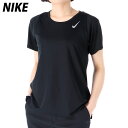 SALE セール ナイキ Tシャツ 上 レディース NIKE 半袖 吸汗 速乾 ドライ 薄手 反射ロゴ ランニング DD5928 ウィメンズ かわいい 大きいサイズ 有 トップス ウォーキング ウェア スポーツウェア トレーニングウェア ドライ 速乾