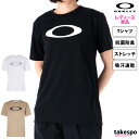 SALE セール オークリー Tシャツ 上 レディース OAKLEY 半袖 吸汗 速乾 UVカット 高通気 ビッグロゴ FOA500546| かわいい 大きいサイズ 有 トップス ウォーキング ウェア プラクティスシャツ プラシャツ