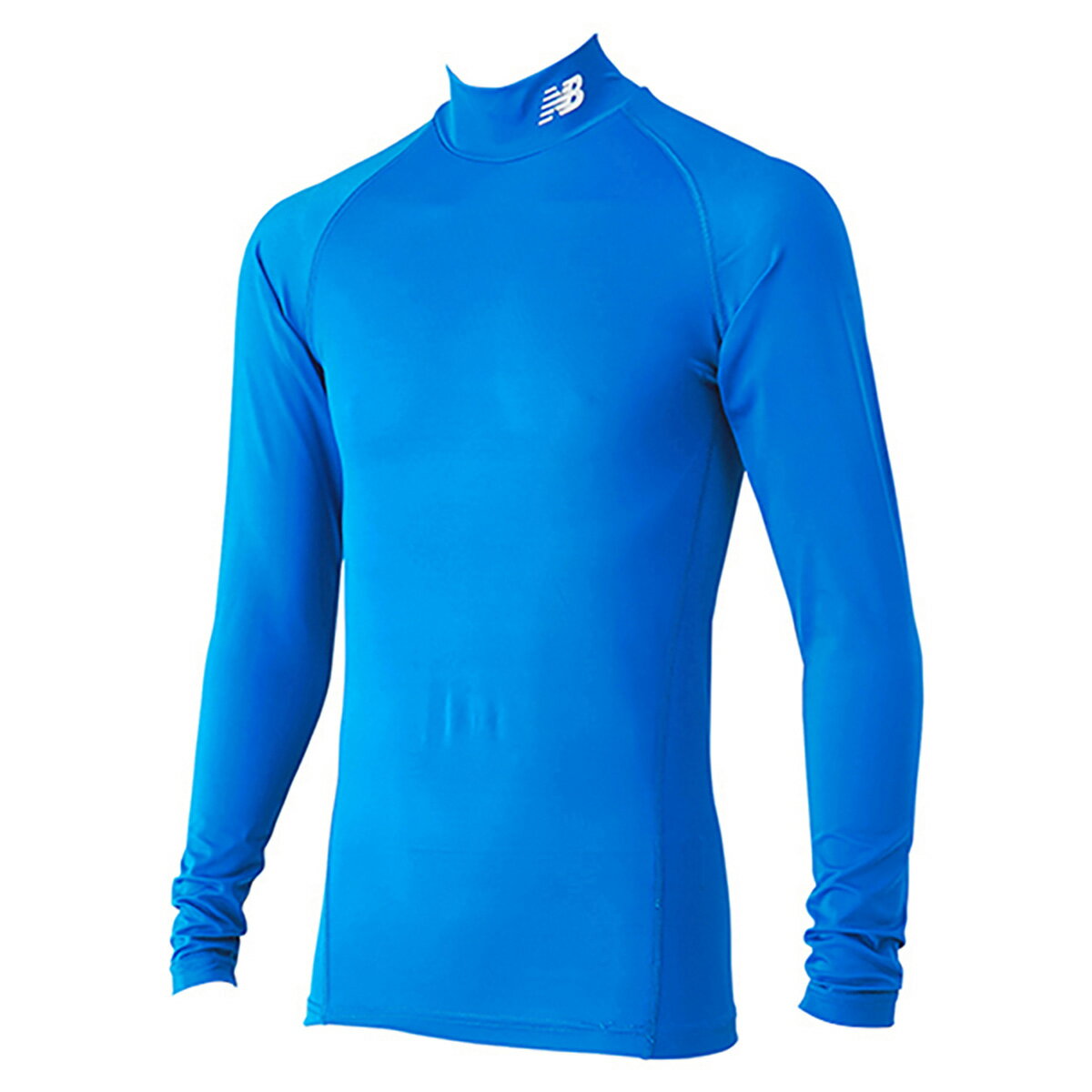 期間限定!最大3000円オフクーポン有! ニューバランス インナーシャツ メンズ ブランド 【返品交換不可】 アンダーシャツ ロングスリーブストレッチ 青 ブル...