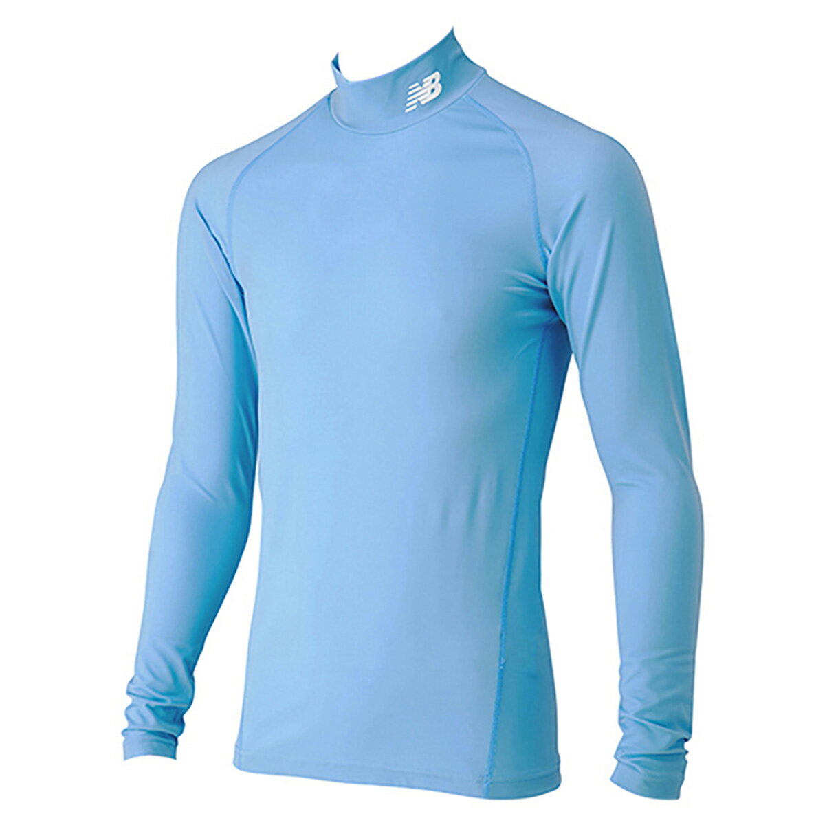 期間限定!最大3000円オフクーポン有! ニューバランス インナーシャツ メンズ ブランド 【返品交換不可】 アンダーシャツ ロングスリーブストレッチ 青 ブル...