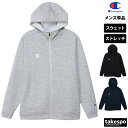 チャンピオン スウェットジャケット メンズ フード付き フーディ ストレッチ チーム Champion C3BS110 大きいサイズ 有 スポーツウェア トレー...