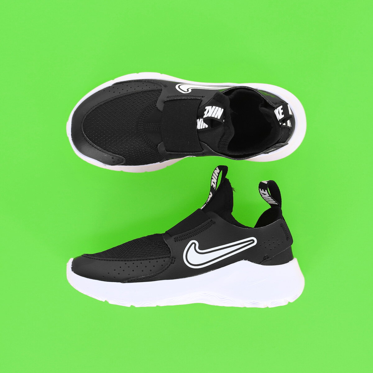 ナイキ スニーカー ジュニア レザー ブランド NIKE フレックスランナー シューズ ...