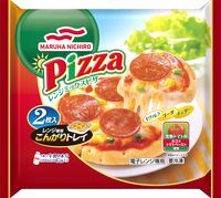 【冷凍食品】【送料無料　10個販売】マルハニチロ　レンジミックスピザ　2枚入×10個