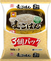 【まとめてお得】【8個販売】東洋水産 麦ごはん 160g×3個パック　米飯・穀物 1