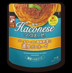 【送料無料】【12個販売】創味食品　ハコネーゼ　ゴーダチーズと香味野菜の濃厚ボロネーゼ　110g