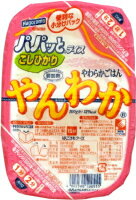 送料無料　まとめてお得【24個販売】はごろも　パパッとやんわかこしひかり　200g　　米飯・穀物...