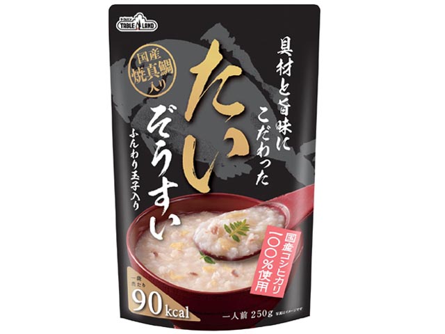 テーブルランド　具材と旨味にこだわったたいぞうすい　250g