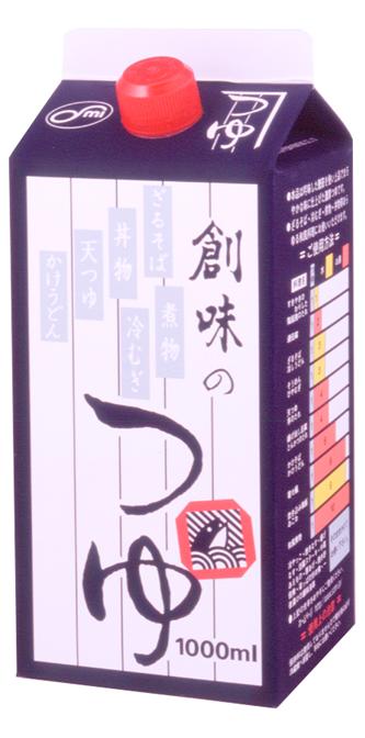 【送料無料】【6個販売】創味食品　創味のつゆ　1L