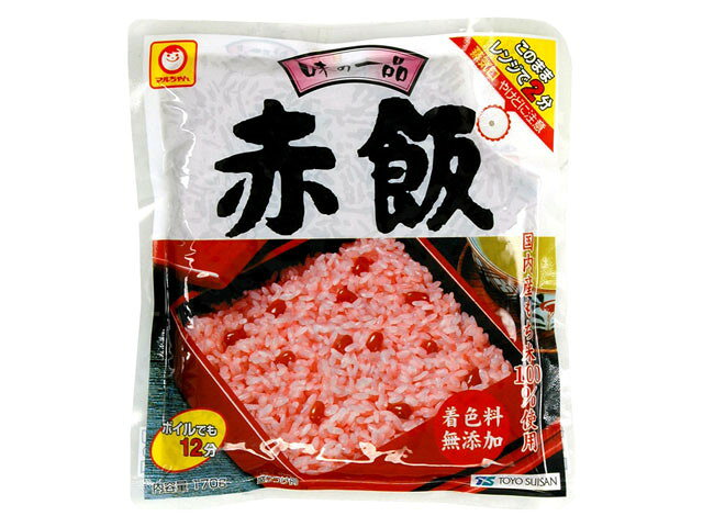 【赤飯】【20個販売】東洋水産　味の一品　赤飯（170g）　パックご飯 レトルトご飯 赤飯 お赤飯 国産米 電子レンジ 簡単調理 まとめ買い 箱買い 備蓄