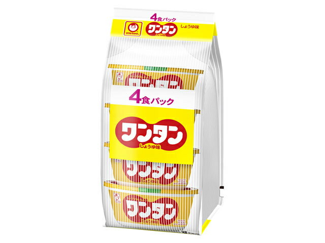 乐天商城 - 【ケースまとめ買い】【6個販売】　マルちゃんワンタン　しょうゆ味　4食パック　6個入り 　スープ
