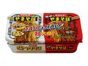【送料無料 12個販売】ぺヤング 超大盛ハーフ&ハーフ激辛235g カップ麺