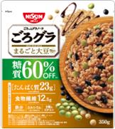 日清食品　日清シスコ　ごろグラ 糖質60％オフ まるごと大豆 350g　ヘルスフード