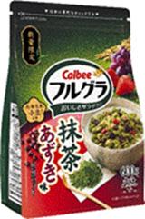【送料無料】【6袋販売】カルビー　フルグラ抹茶あずき味　600g　まとめ買い　期間限定　シリアル　フルーツグラノーラ　コーンフレーク　限定のサムネイル