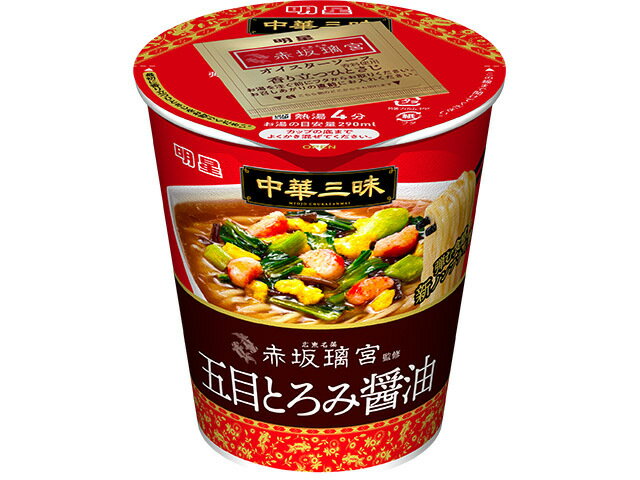 原材料名 めん（小麦粉（国内製造）、植物油脂、食塩、乳たん白、たん白加水分解物）、スープ（植物油脂、しょうゆ、糖類、デキストリン、食塩、たん白加水分解物、香味調味料、ポークエキス、ビーフ調味料、みそ、酵母エキス、でん粉、豚脂、香辛料（ガーリ...