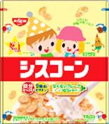 【送料無料】【6個販売】日清食品　日清シスコ　シスコーン　プレーン　180g