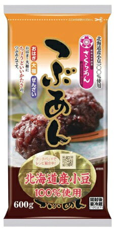 【送料無料】【12個販売】谷尾食糧工業　さくらあんつぶあん（600g）