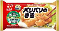 【冷凍】【送料無料】【5袋販売】ニチレイ　パリパリの春巻　6個入　まとめ買い　冷凍食品　冷凍総菜　冷凍おかず　お弁当　春巻き　春巻　自然解凍