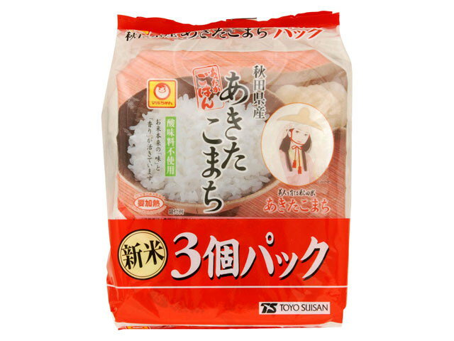 【送料無料】【8袋販売】東洋水産　あったかごはん　秋田県産あ