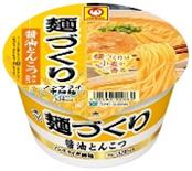 乐天商城 - 送料無料　まとめてお得【12個販売】東洋水産　マルちゃん　麺づくり醤油とんこつ91g（めん65g）×12個