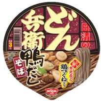 楽天テイクストーン　楽天市場店送料無料　まとめてお得【12個販売】日清食品　日清のどん兵衛　鴨だしそば　104g×12個