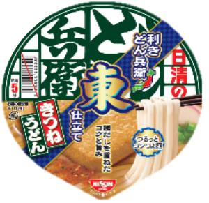 送料無料　まとめてお得【12個販売】日清食品　どん兵衛　日清の利きどん兵衛 きつねうどん 東　96g×12個