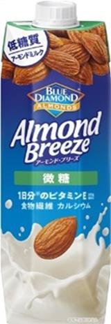 送料無料　まとめてお得【6本販売】カゴメ　アーモンド・ブリーズ 微糖 1000g×6本