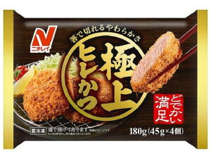 【冷凍食品】　【送料無料　6個販売】ニチレイ　極上ヒレかつ　4個入(180g)　ヒレカツ　まとめ買い　とんかつ