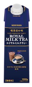 送料無料【3本販売】守山乳業　喫茶店の味　ロイヤルミルクティー　1L×3本