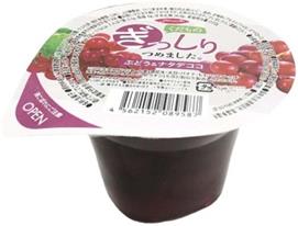 送料無料　まとめてお得【12個販売】セイウ　　くだものぎっしり 　ぶどう＆ナタデココ 　200g