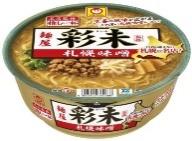 【送料無料】【12個】東洋水産　推しの一杯 麺屋彩未 札幌味噌　128g