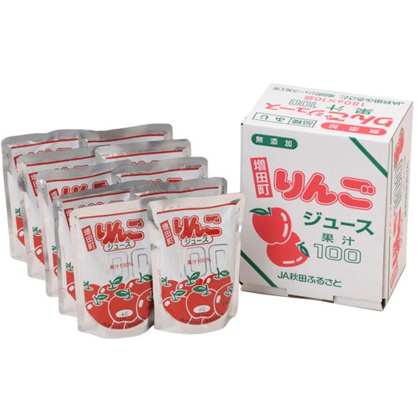 Rakuten - 【数量限定！売り切れ御免】【10個販売】 JAあきたふるさと りんごジュースふじ 180ml×10