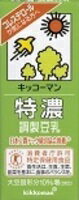 送料無料【18本販売】キッコーマン　特濃調製豆乳　200ml ×18本