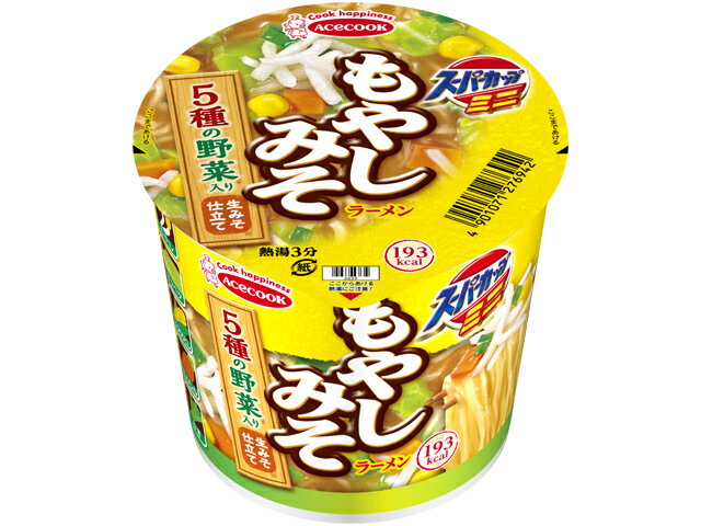 【送料無料】【12個販売】スーパーカップミニ　もやしみそラーメン　カップ麺　即席麺