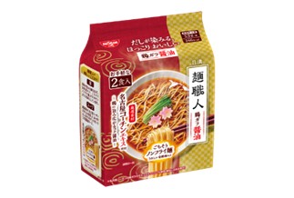 【送料無料 まとめてお得】【9個販売】日清食品 日清麺職人 鶏ガラ醤油 2食パック