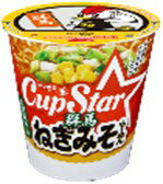 送料無料　まとめてお得【12個販売】サッポロ一番　カップスター　群馬ねぎみそらーめん