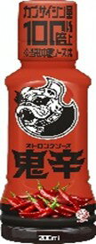 Rakuten - 送料無料　まとめてお得【10個販売】ブルドック　ストロングソース鬼辛　200ml×10個
