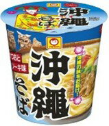 歯ごたえある幅広の麺に豚の旨みとかつおや昆布のだしが利いたスープがマッチ 具材に沖縄そばをイメージさせる味付豚肉や紅生姜を加えすっきりとしながらもよりかつおの旨みを感じます♪　送料無料　まとめてお得【12個販売】東洋水産　縦型ビッグ　沖縄そば　83g×12個