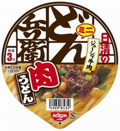 【送料無料】【24個販売】日清食品　日清のどん兵衛 肉うどんミニ　40g (麺33g)　インスタント食品　まとめ買い