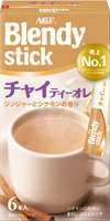 【送料無料】【24箱入】味の素AGF　ブレンディチャイティーオレ　6本入