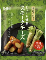 【10個販売】QBBじっくり燻製スモーク本わさび入　50g【乳製品】